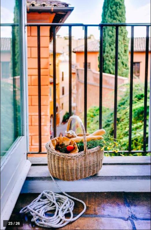 Luxury Art Apartment In Trastevere With Terrace Roma Exterior foto